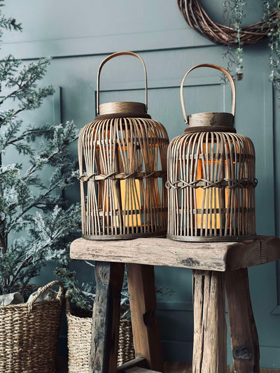 Lykta med LED-ljus - Small