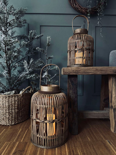 Lykta med LED-ljus - Small