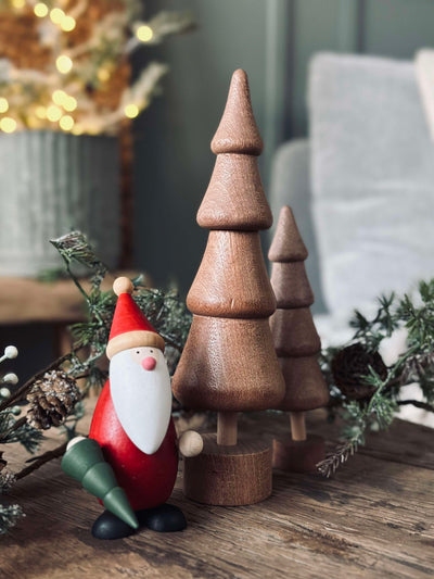 Julgran Wood - Brun large