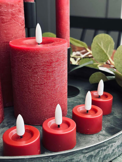 LED Ljuspaket med 10 delar - Röd