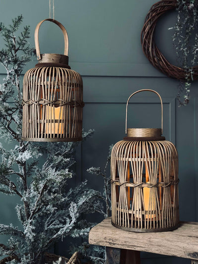 Lykta med LED-ljus - Small