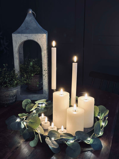 LED Ljuspaket med 9 LED-lampor - Inkl fjärrkontroll