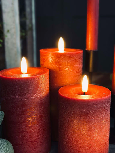 LED Ljuspaket med 10 delar - Röd