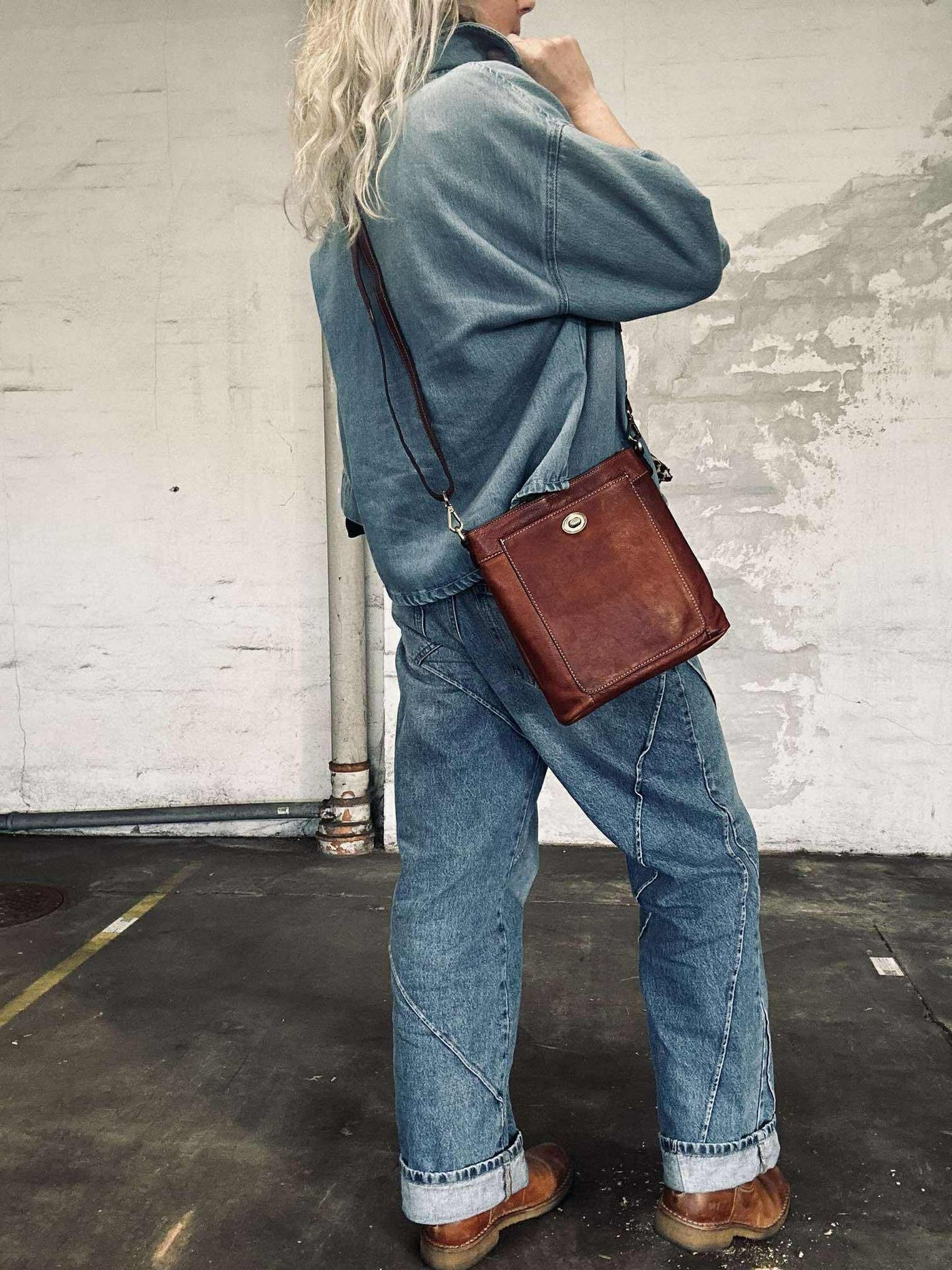 Crossover Moa liten - Cognac