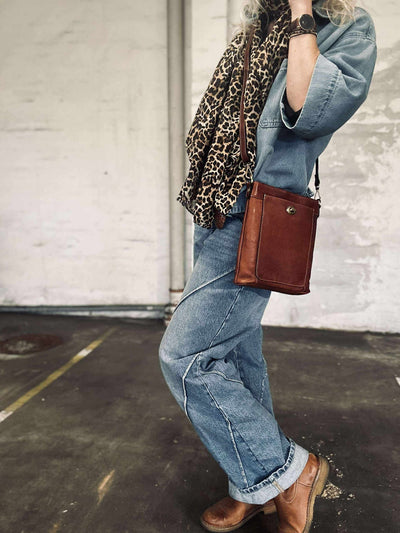 Crossover Moa liten - Cognac