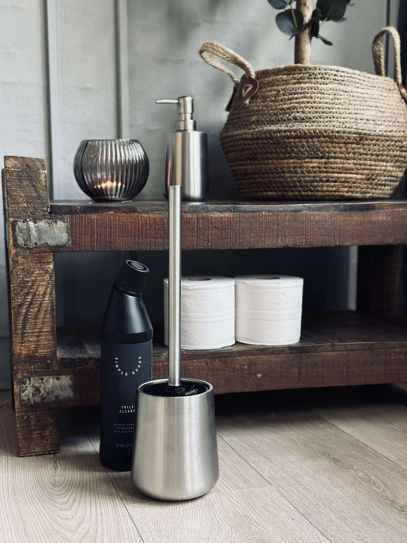 Toalettborste - Rostfritt stål