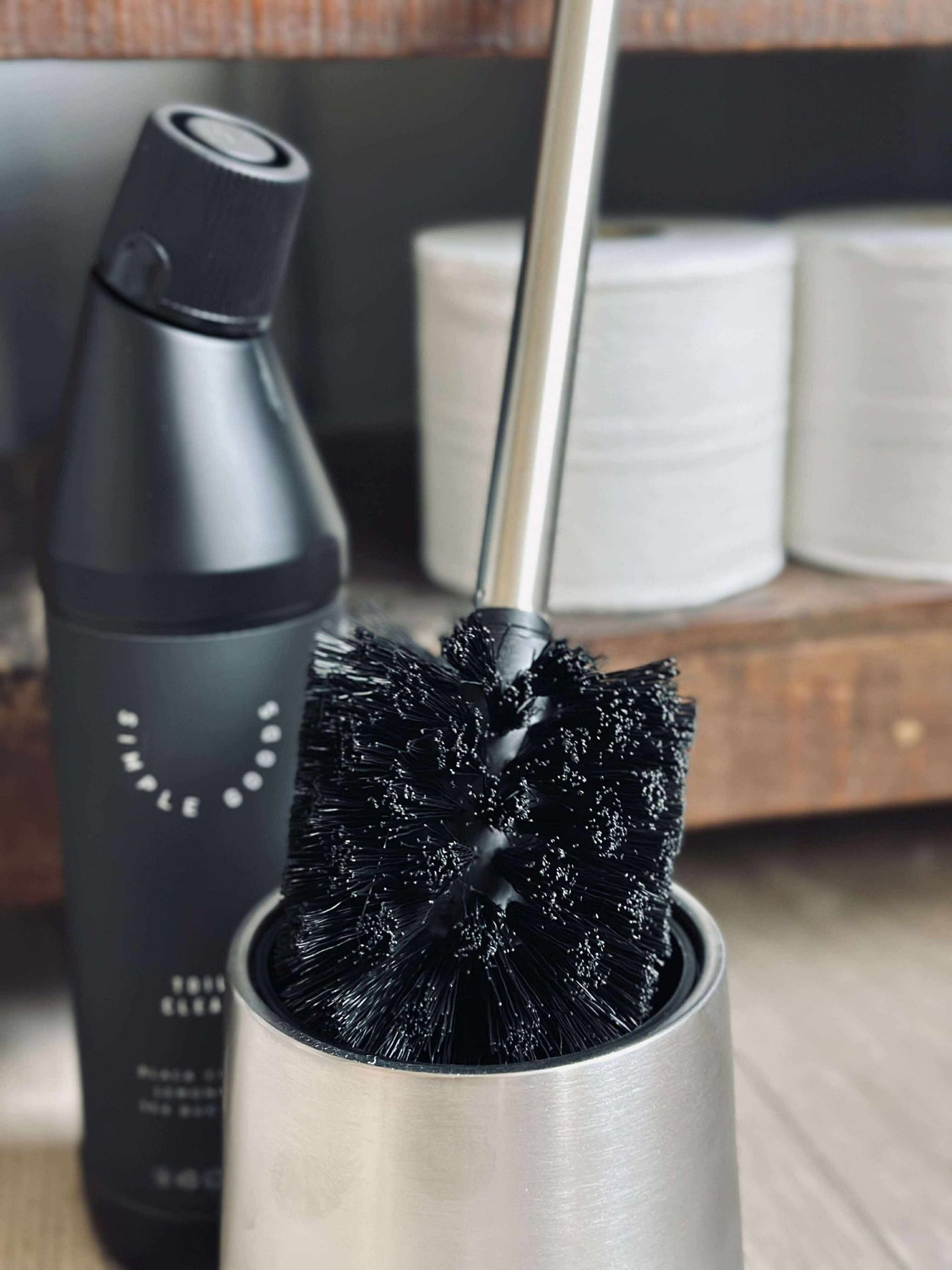 Toalettborste - Rostfritt stål