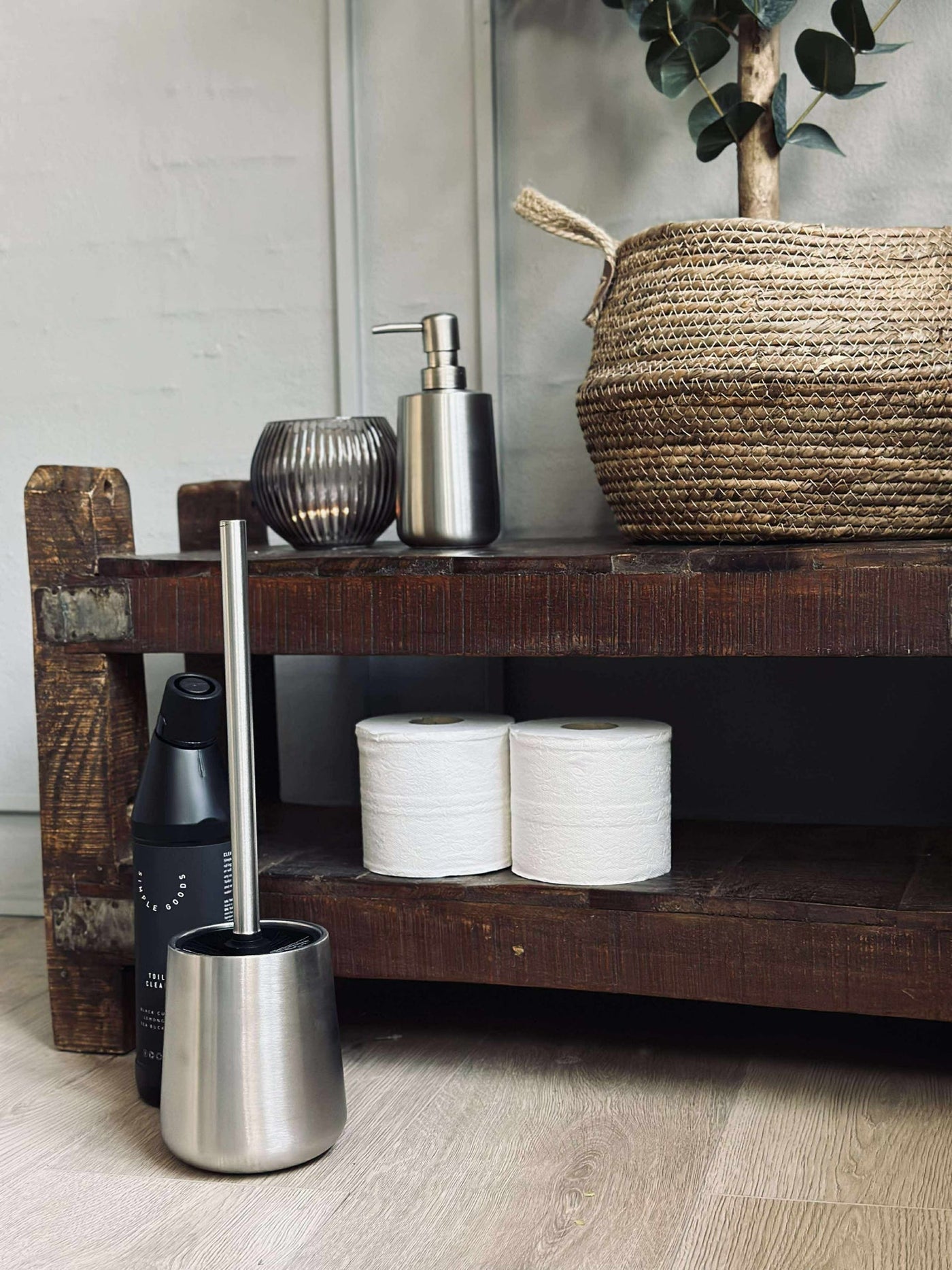 Toalettborste - Rostfritt stål