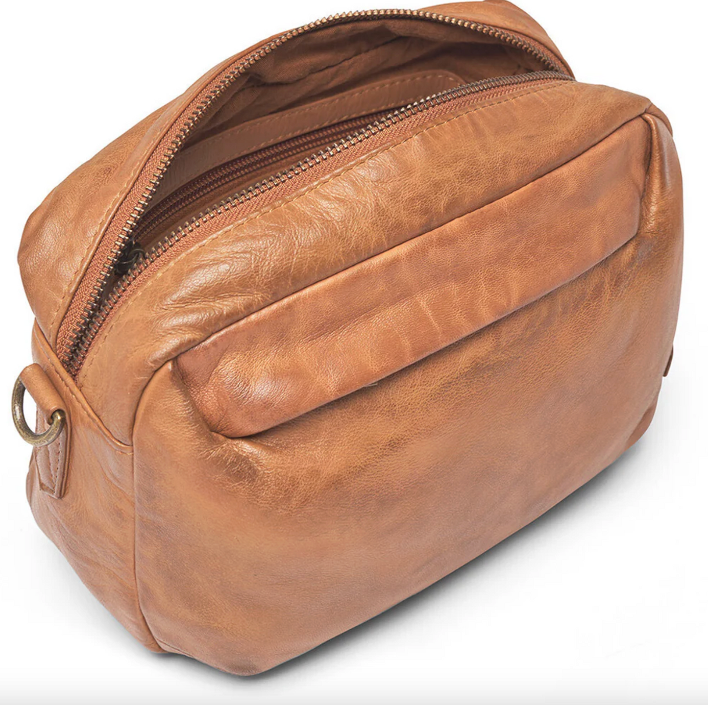 Axelremsväska Hanna Cognac