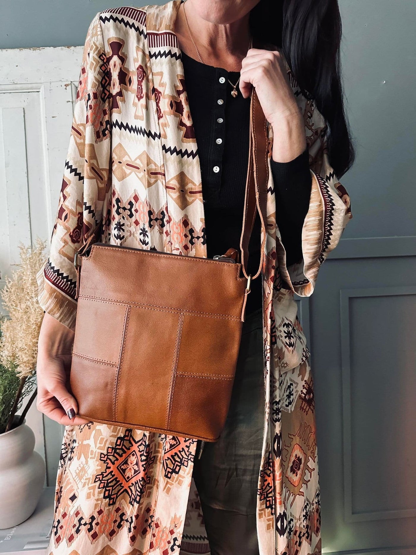Crossbody Nina - Cognac