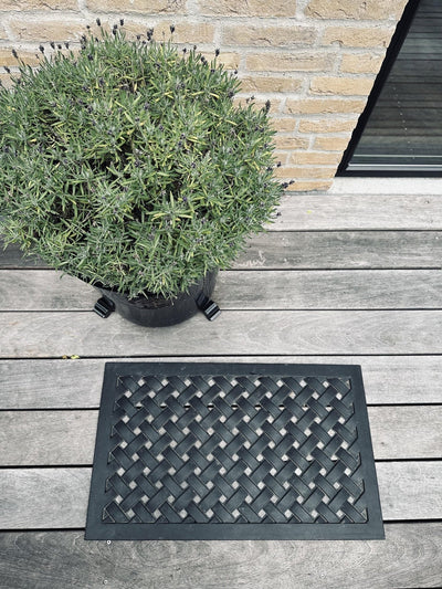 Dörmatta – Svart 45X75