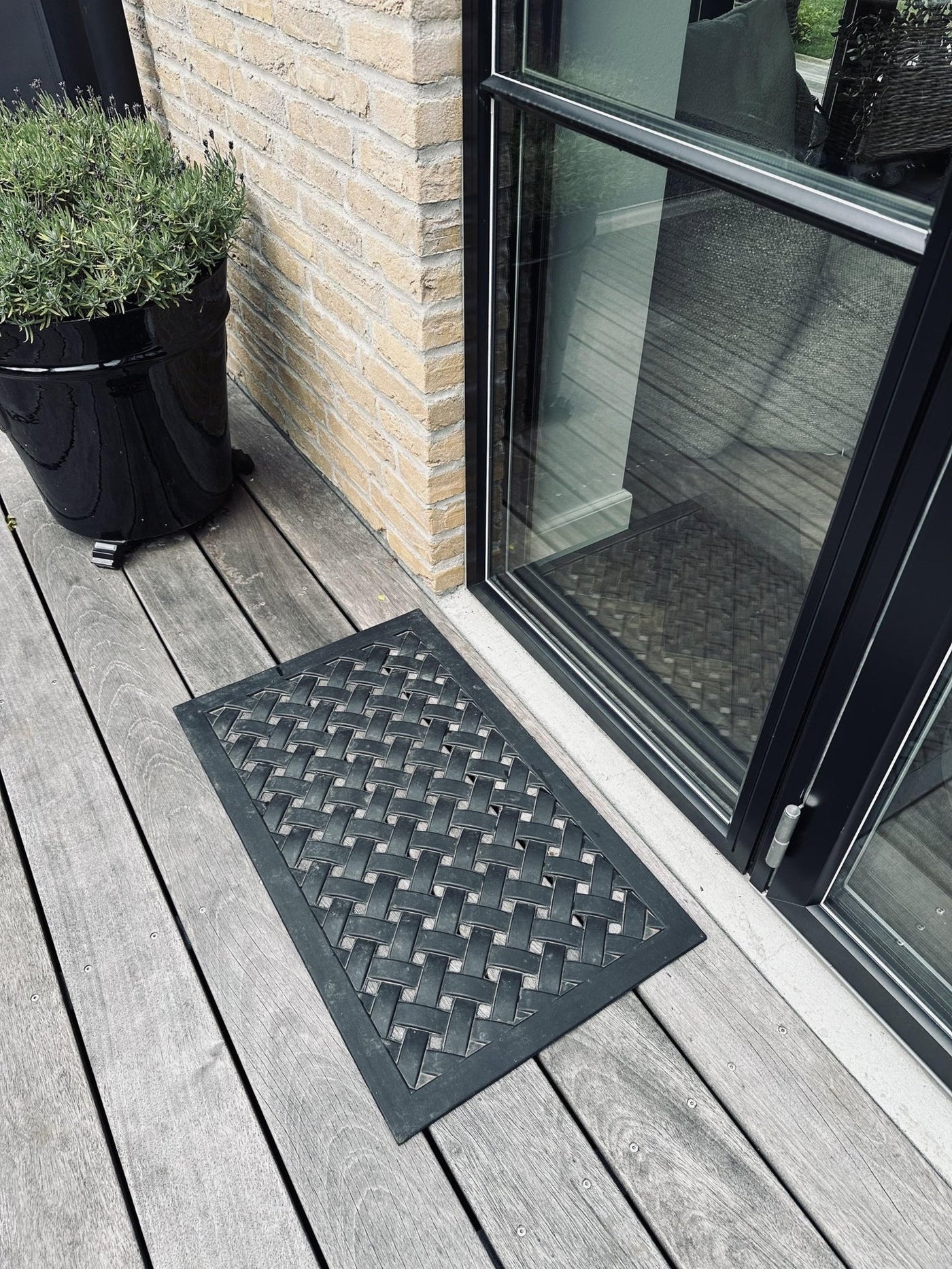 Dörmatta – Svart 45X75