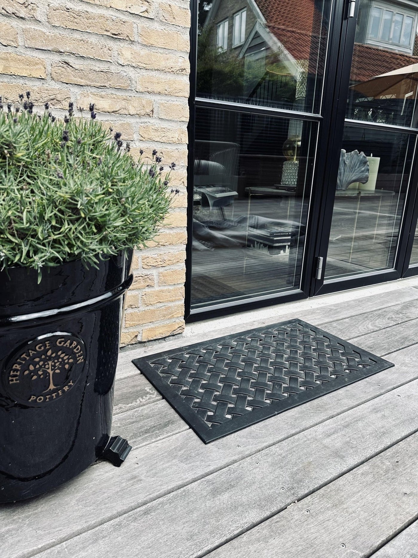 Dörmatta – Svart 45X75