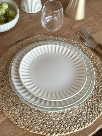 Tallrik VIGA Sand - Flera storlekar