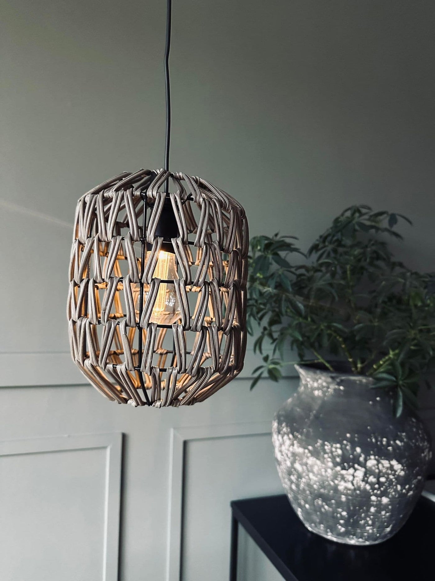 LED-lampa för batterier m. Timerfunktion - Godkänd för inomhus / utomhus