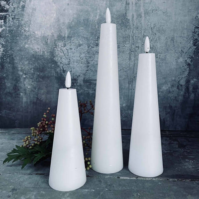 LED Ljus - 3st konljus inkl fjärrkontroll