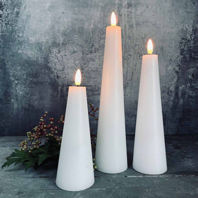 LED Ljus - 3st konljus inkl fjärrkontroll