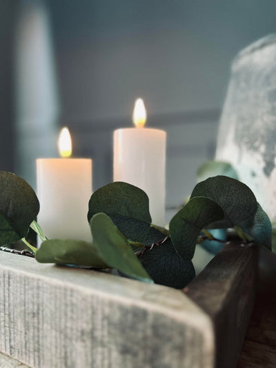 Ljusslinga med eukalyptus