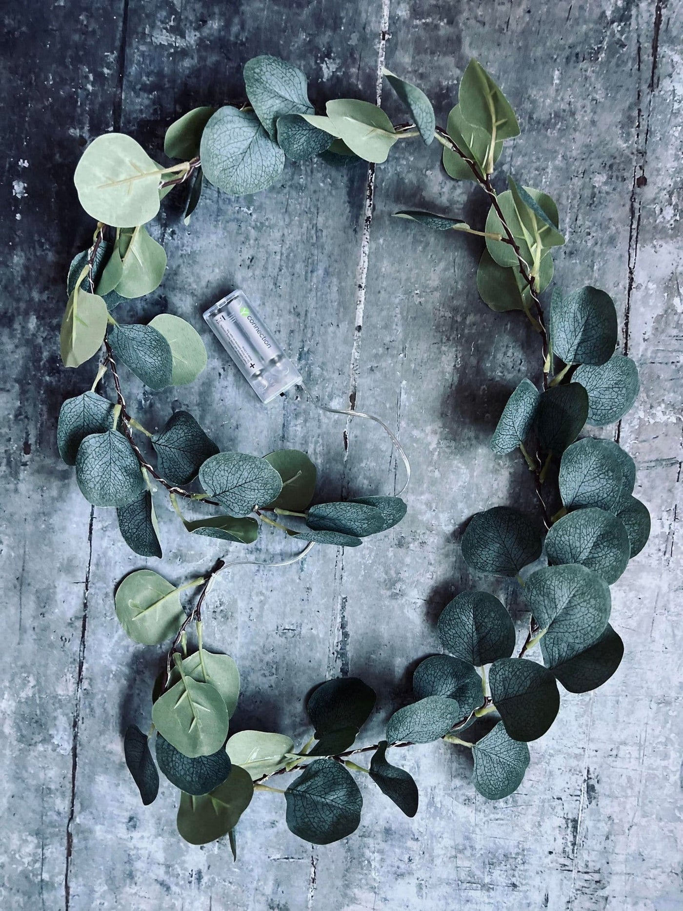 Ljusslinga med eukalyptus