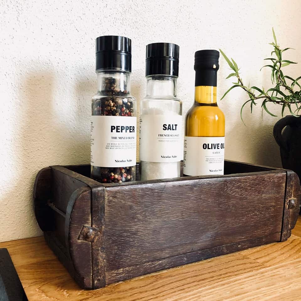 Mursteinsform - Mörkt trä